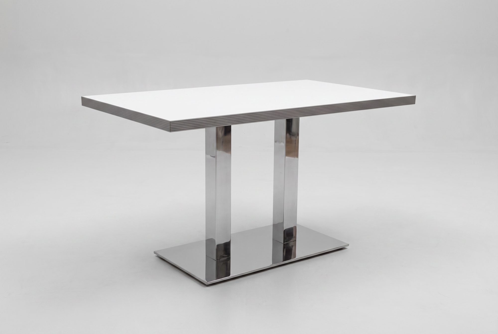 Amerikansk spisebord hvid 120x69cm Restaurantbord Bistrobord