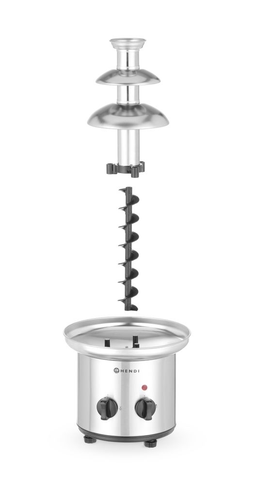 Schokoladenbrunnen mit 3 Ebenen  230V/170W ⌀215x(H)387mm
