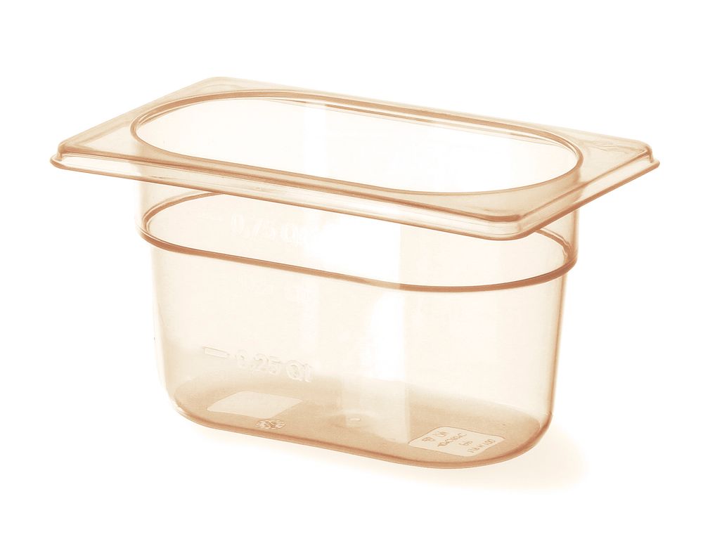 Gastronorm-Behälter 1/9 hochtemperaturbeständig GN 1/9 09L Transparent 176x108x(H)100mm-ING12333 Gastronorm-Behälter 1/9 hochtemperaturbeständig GN 1/9 09L Transparent 176x108x(H)100mm-ING12333