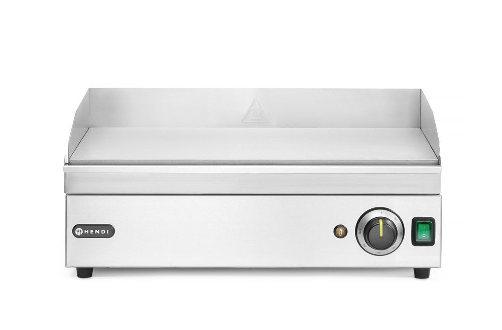 Grillplatte glatt    Kitchen Line  220-240V/2400W  527x404x(H)233mm-ING11442
