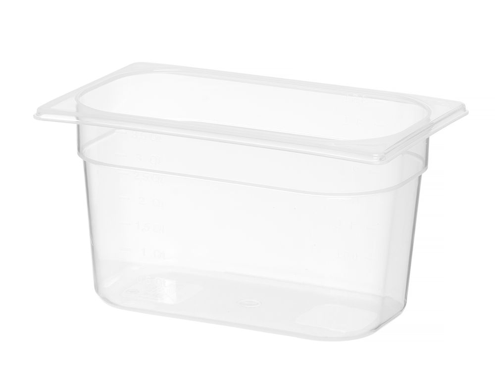 Gastronorm-Behälter 1/4 Profi Line GN 1/4 4L Transparent 265x162x(H)150mm-ING12141 Gastronorm-Behälter 1/4 Profi Line GN 1/4 4L Transparent 265x162x(H)150mm-ING12141