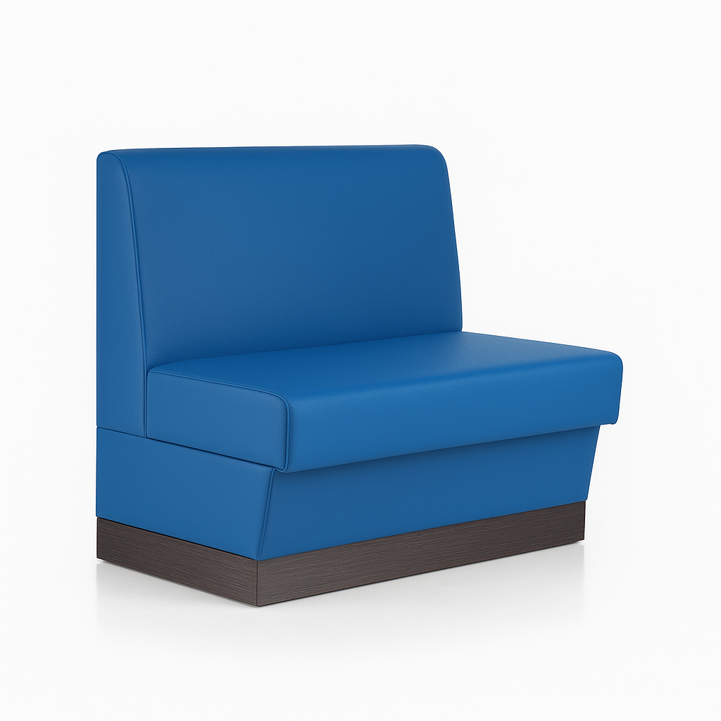 Gastrobank 60cm Dola Blau Kunstleder Florenz Sitzbank Dinerbank Gastrobank 60cm Dola Blau Kunstleder Florenz Sitzbank Dinerbank