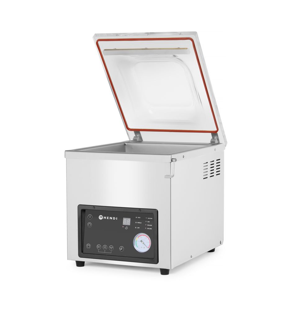 Vakuumkammer-Verpackungsmaschine Profi Line    Profi Line  Dichtungsband: 350 mm  230V/750W  450x555-ING11509
