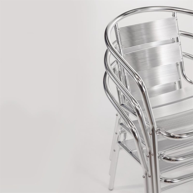 Outdoor Stuhl Hero Aluminium für Außenbereich mit Armlehnen-ING10613 Outdoor Stuhl Hero Aluminium für Außenbereich mit Armlehnen-ING10613