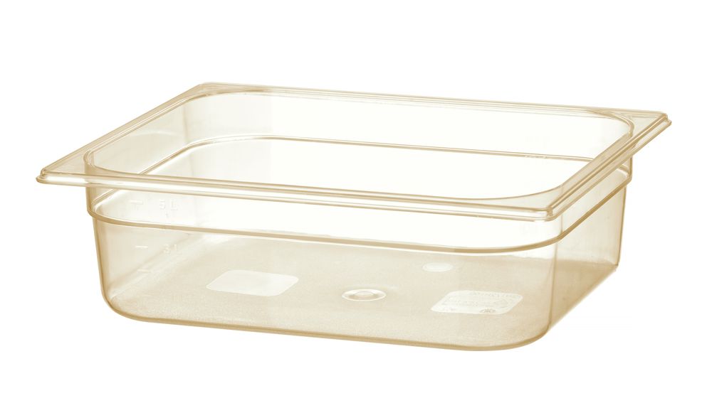 Gastronorm-Behälter 1/2 hochtemperaturbeständig GN 1/2 61L Transparent 325x265x(H)100mm-ING12378 Gastronorm-Behälter 1/2 hochtemperaturbeständig GN 1/2 61L Transparent 325x265x(H)100mm-ING12378