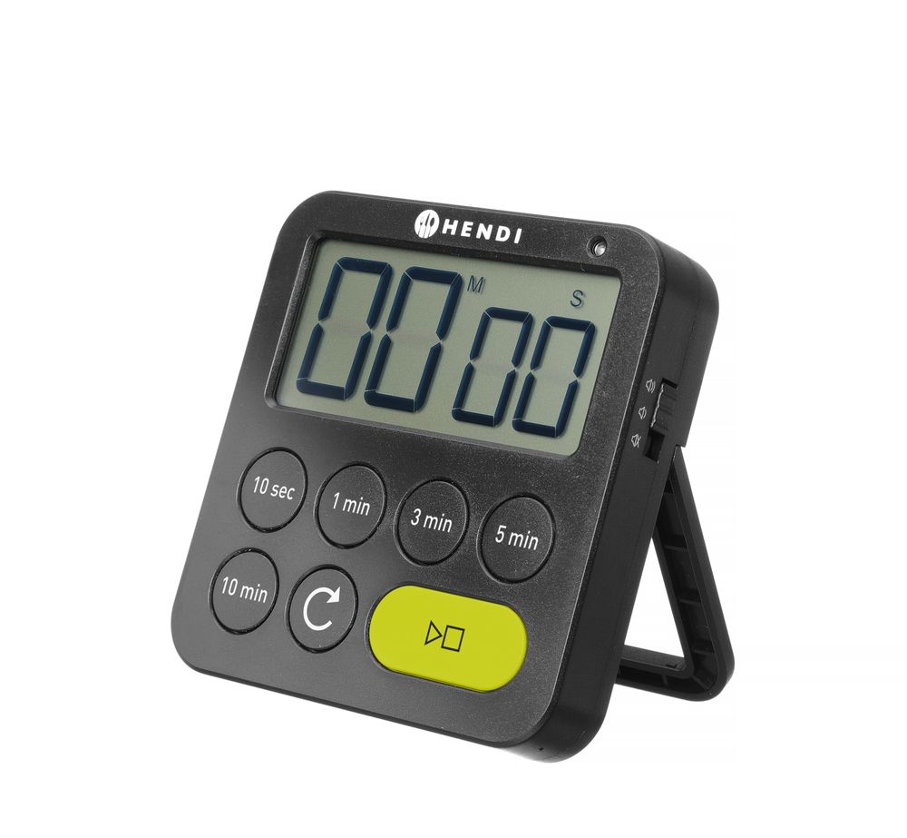 Timer  Schwarz 82x20x(H)88mm