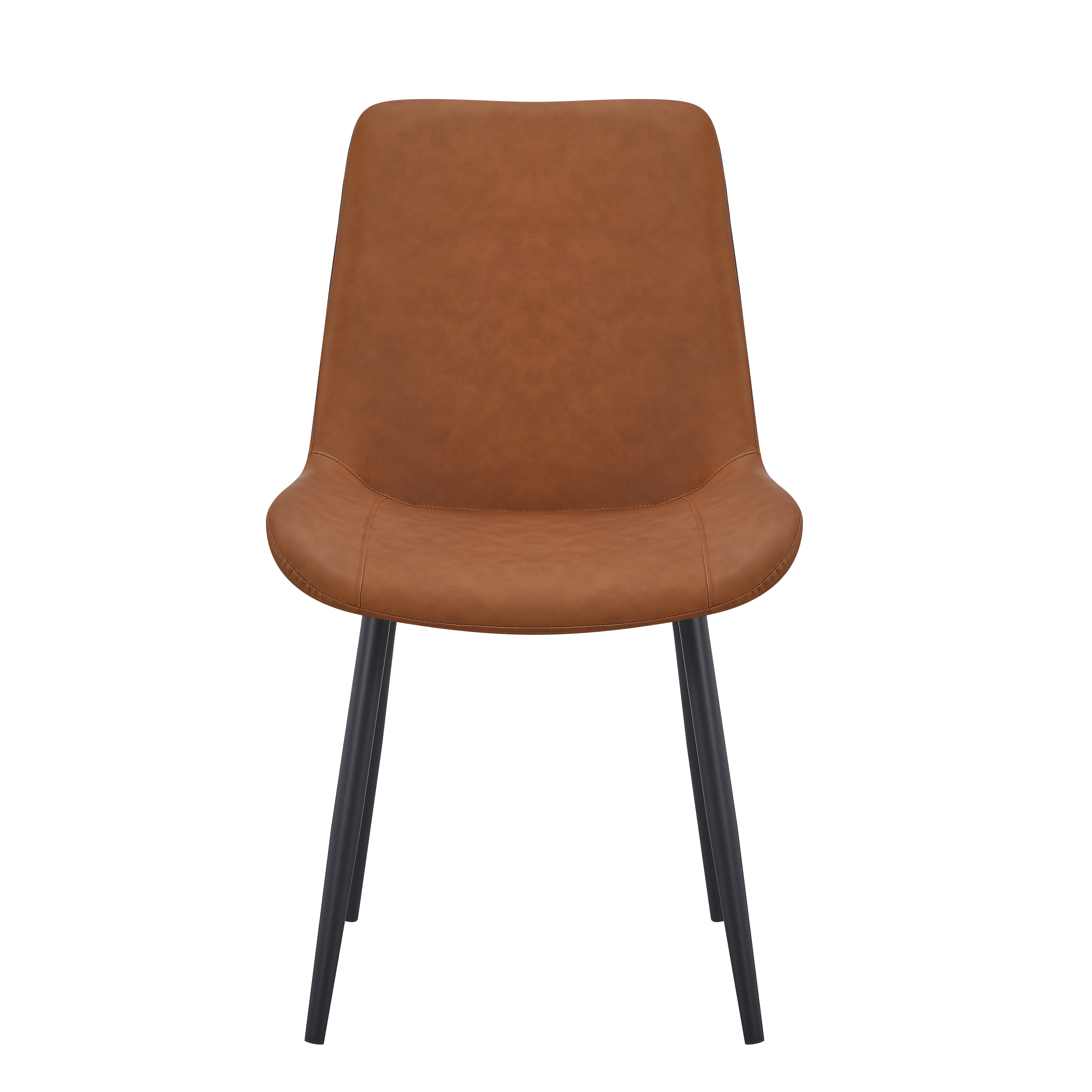 Restaurant Bistro Stuhl Ostres Uno Kunstleder Braun