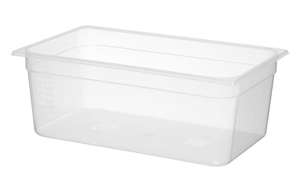 Gastronorm-Behälter 1/1 Profi Line GN 1/1 28L Transparent 530x325x(H)200mm-ING12148 Gastronorm-Behälter 1/1 Profi Line GN 1/1 28L Transparent 530x325x(H)200mm-ING12148