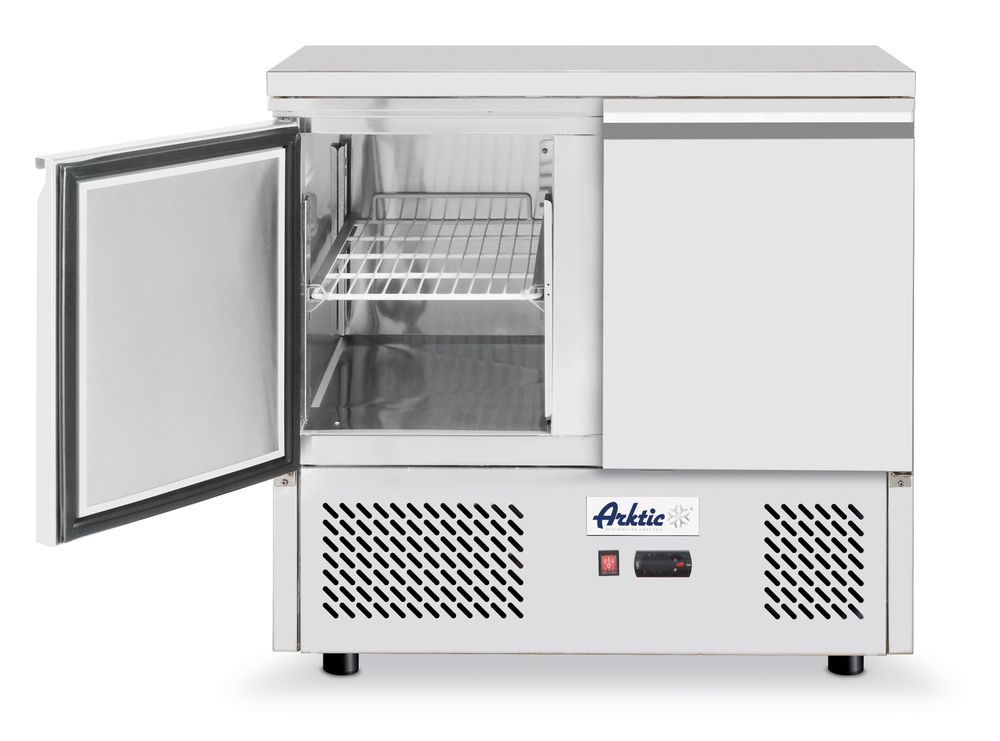 Kühltisch zweitürig Kitchen Line 300L Arktic 230V/220W 900x700x(H)890mm-ING11212