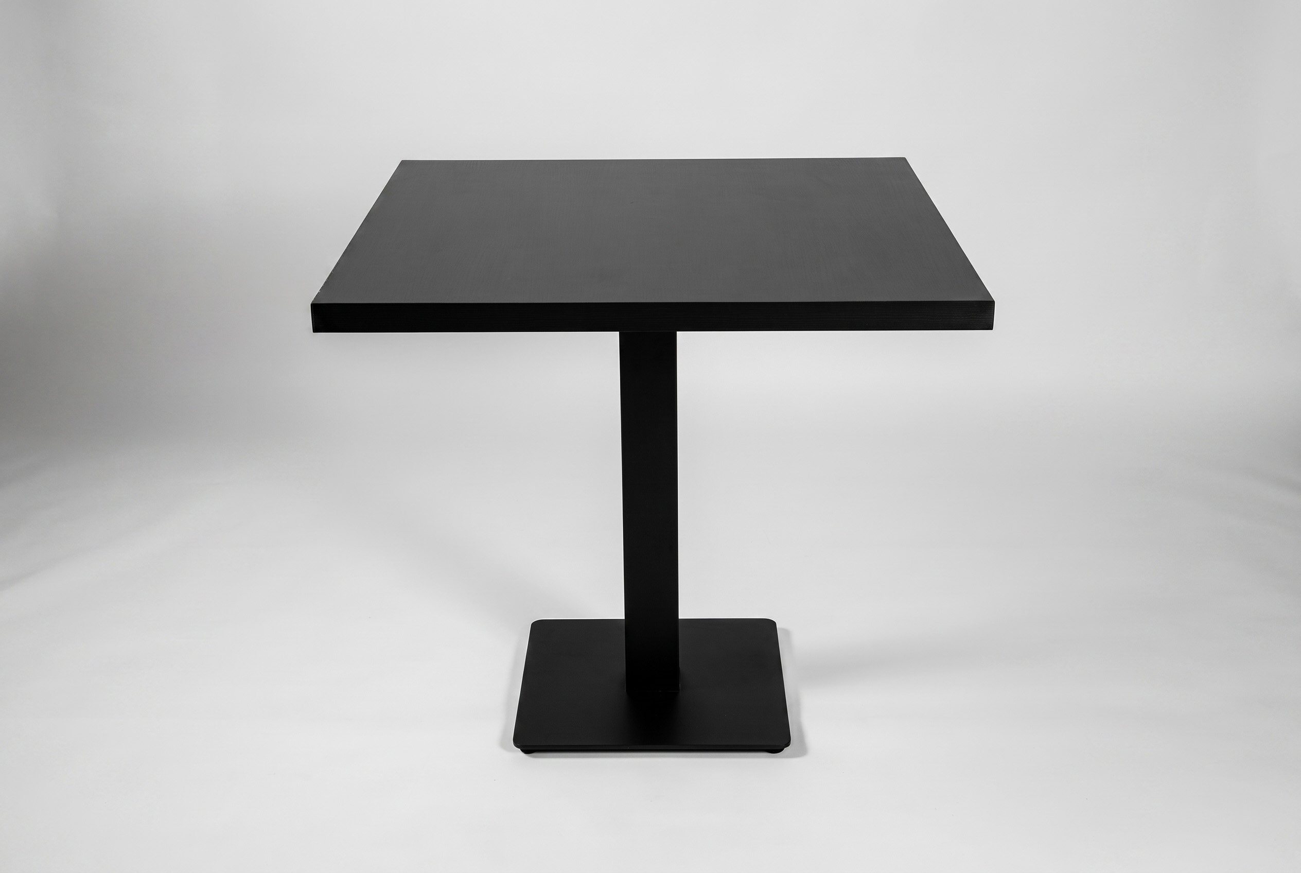 Salo bord 60x60cm sort Restaurantbord Bistrobord Gæstebord