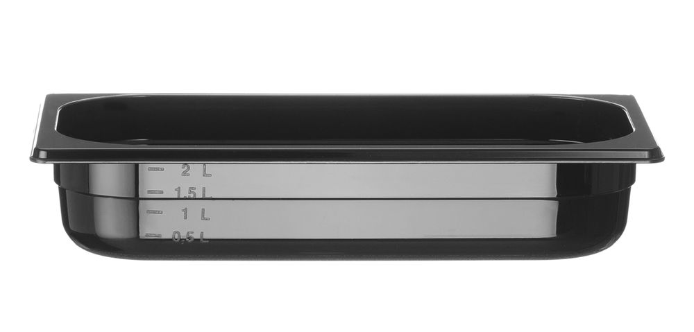 Gastronorm-Behälter 1/3 Profi Line GN 1/3 25L Schwarz 325x176x(H)65mm-ING12248