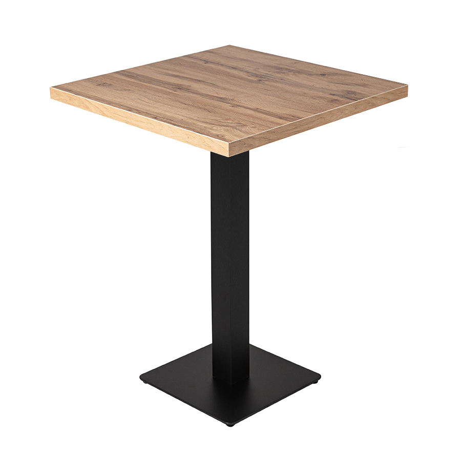 Stehtisch Andora Eiche 50x50cm Restauranttisch Bistrotisch Gastrotisch-ING10502 Stehtisch Andora Eiche 50x50cm Restauranttisch Bistrotisch Gastrotisch-ING10502