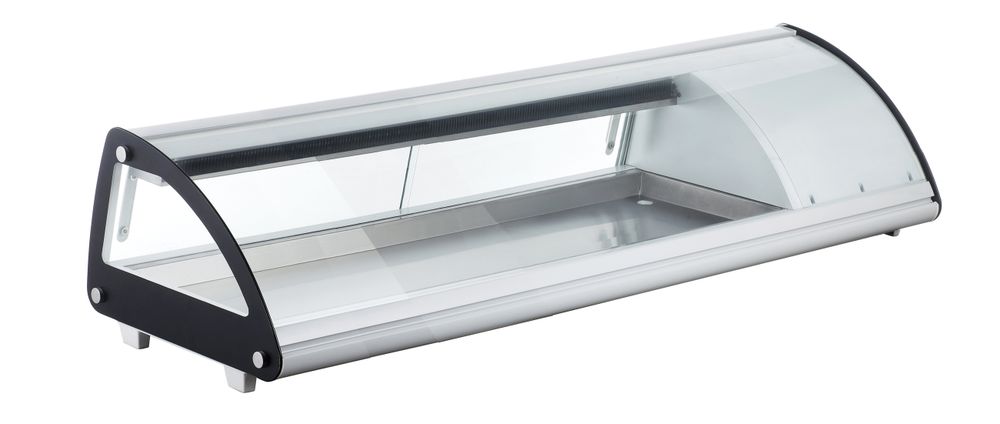 Sushi-Vitrine 5x GN 1/3 Arktic 230V/160W 1307x445x(H)327mm-ING11198