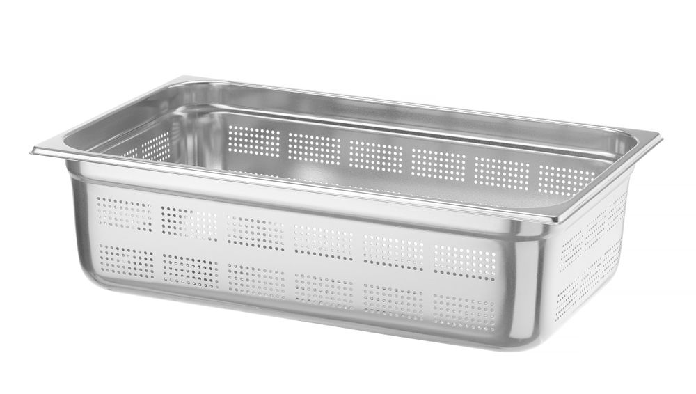 Behälter GN 1/1 perforiert Profi Line GN 1/1 21L Grau (H)150mm-ING12016 Behälter GN 1/1 perforiert Profi Line GN 1/1 21L Grau (H)150mm-ING12016