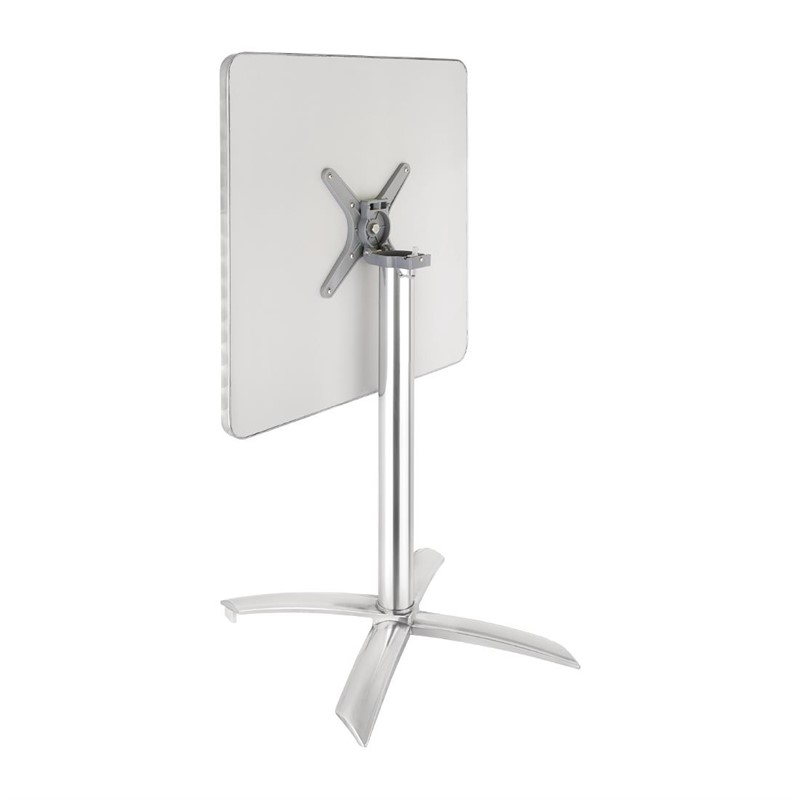 Outdoor Tisch Lumi Klappbarer 60x60cm Außenbereich Aluminium und Edelstahl-ING10616 Outdoor Tisch Lumi Klappbarer 60x60cm Außenbereich Aluminium und Edelstahl-ING10616
