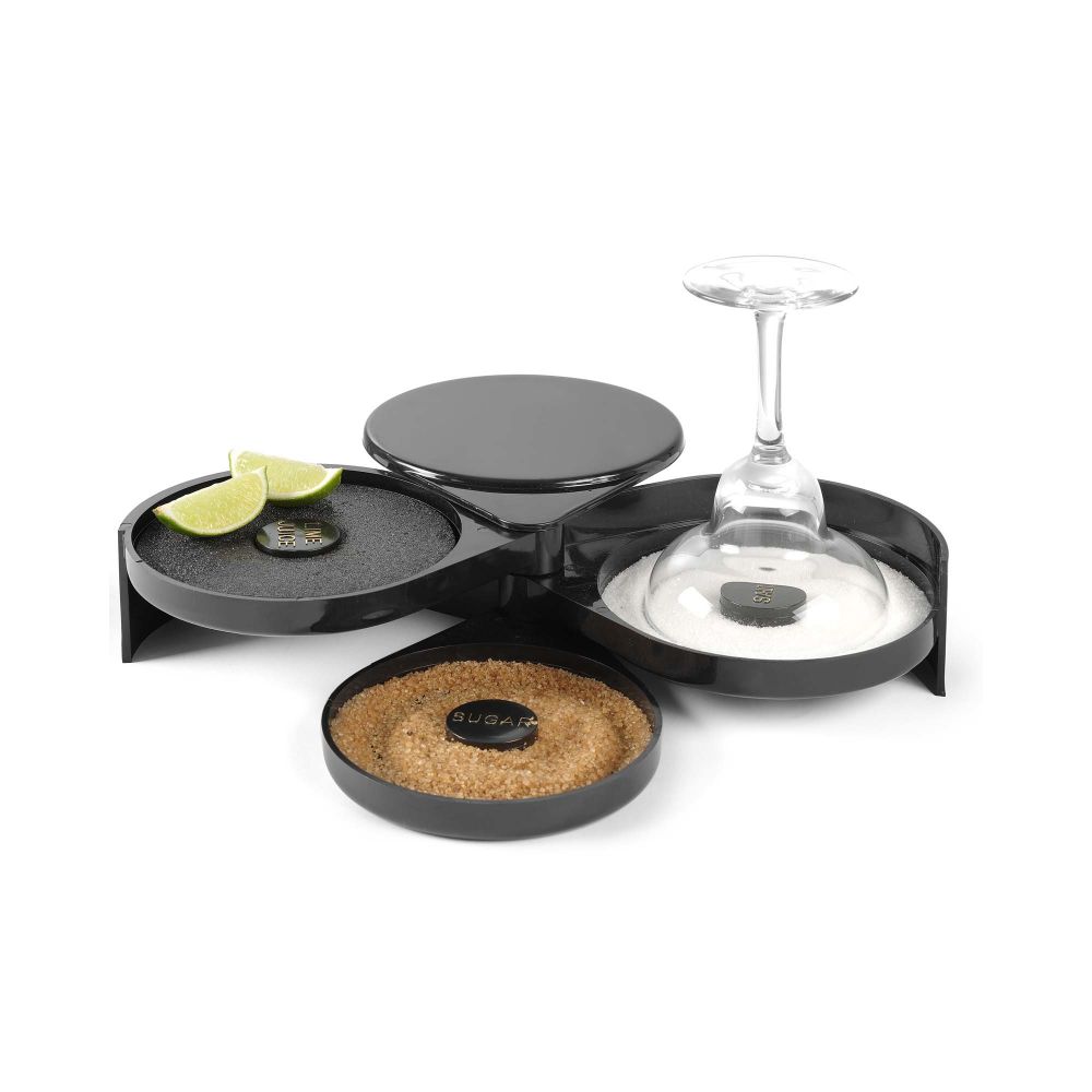 Zuckerrandhelfer 3-teilig BarUp 200x160x(H)75mm-ING11085 Zuckerrandhelfer 3-teilig BarUp 200x160x(H)75mm-ING11085
